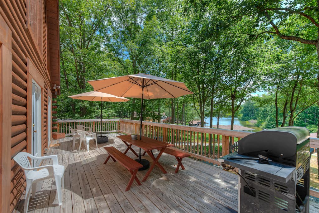 Dog-friendly lakefront home with free WiFi, hot tub, pool table, & private dock