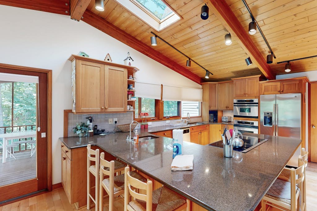 Family Lake House with Deck, Private Dock/Boathouse, Grill, Firepit, & Fast WiFi