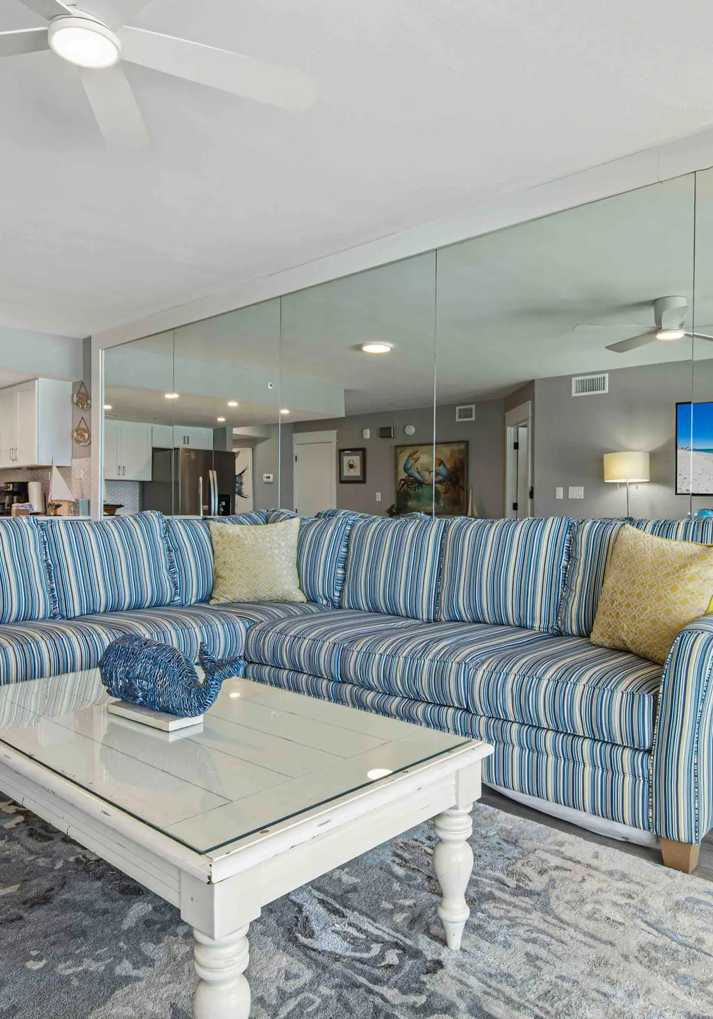 Vibrant 3BR gulf front condo with beach access