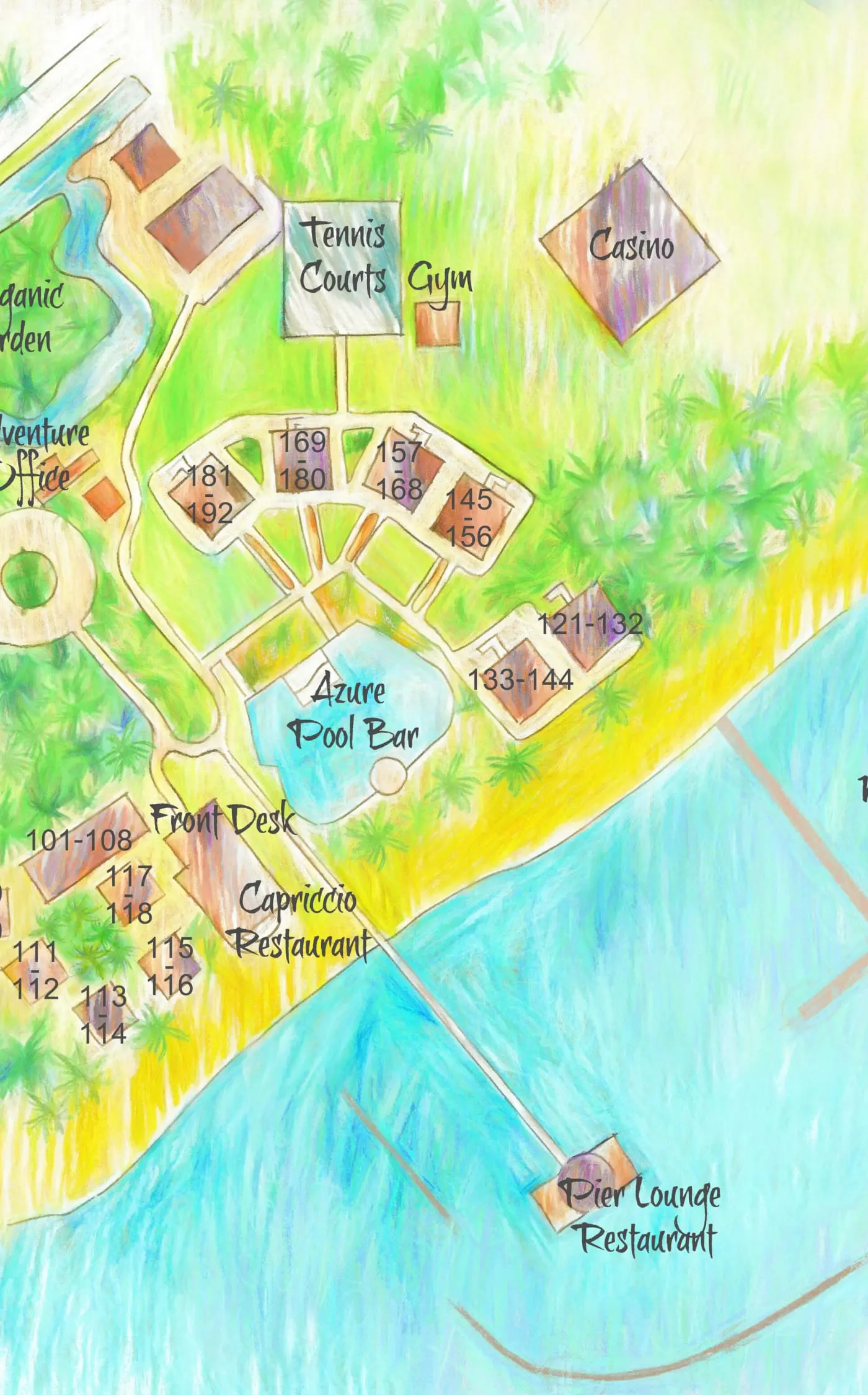 Villa Castello, Private, Amenities, Walk to Beach