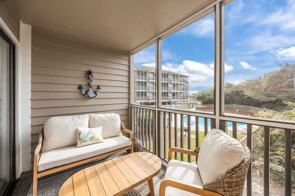 Island Beach and Racquet Club B104: Oceanfront Condo with Views, Community Amenities