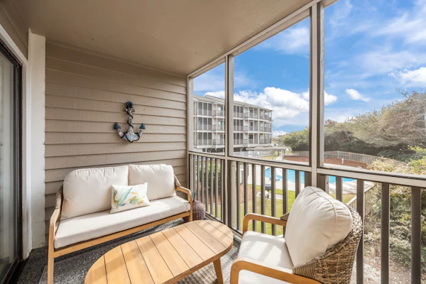 Island Beach and Racquet Club B104: Oceanfront Condo with Views, Community Amenities