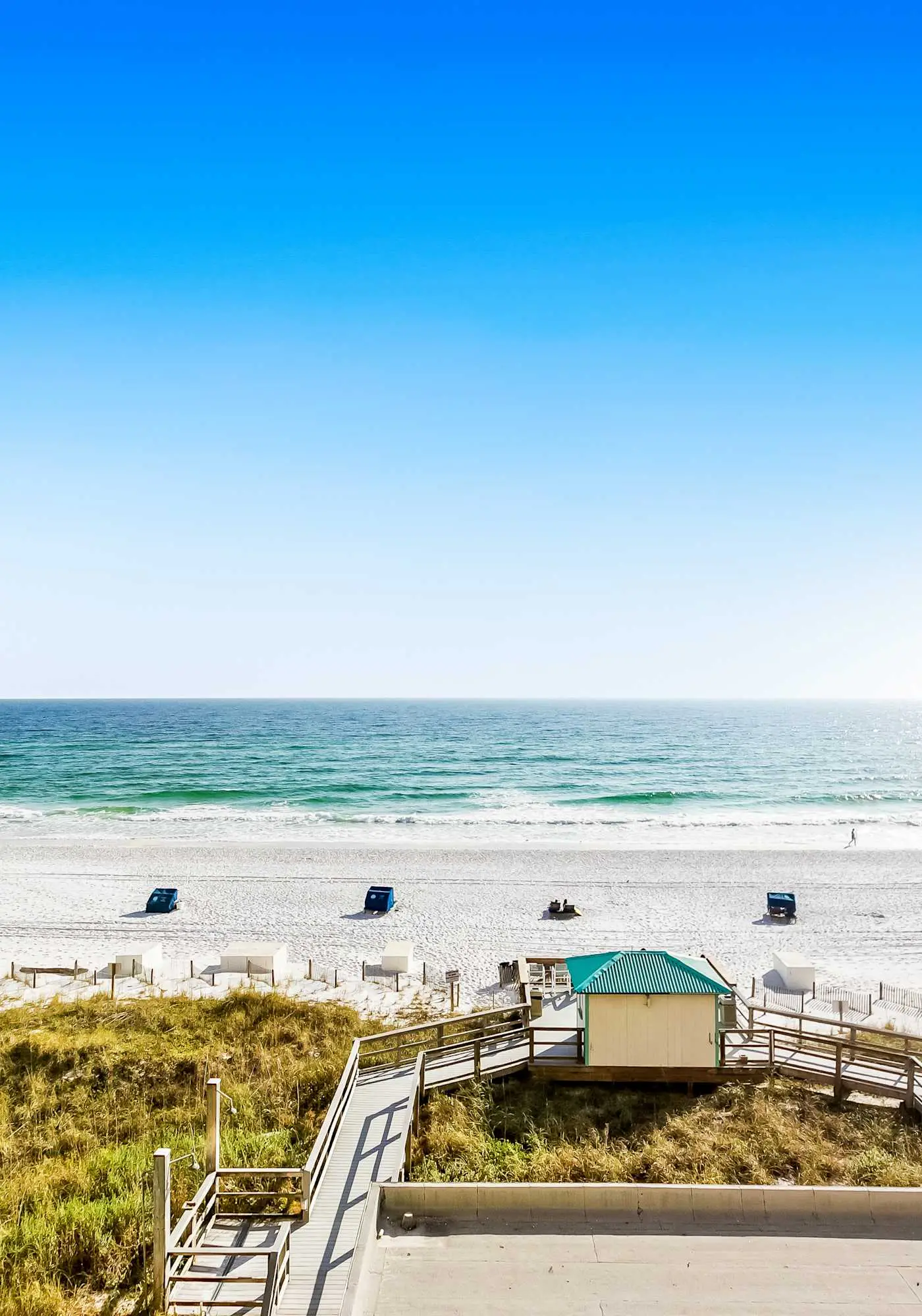Gorgeous gulf front condo with pools, hot tub, and gym