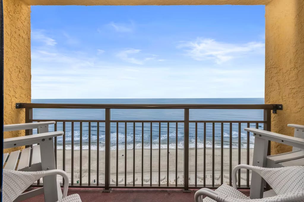 Oceanfront 2BR Escape w/ Pools and Lazy River- Caravelle 1445