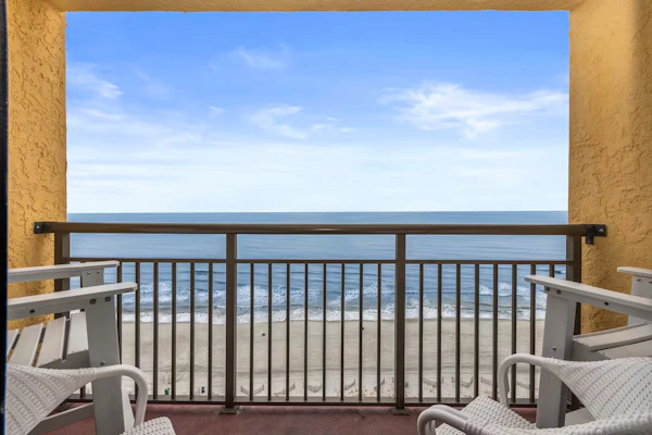 Oceanfront 2BR Escape w/ Pools and Lazy River- Caravelle 1445
