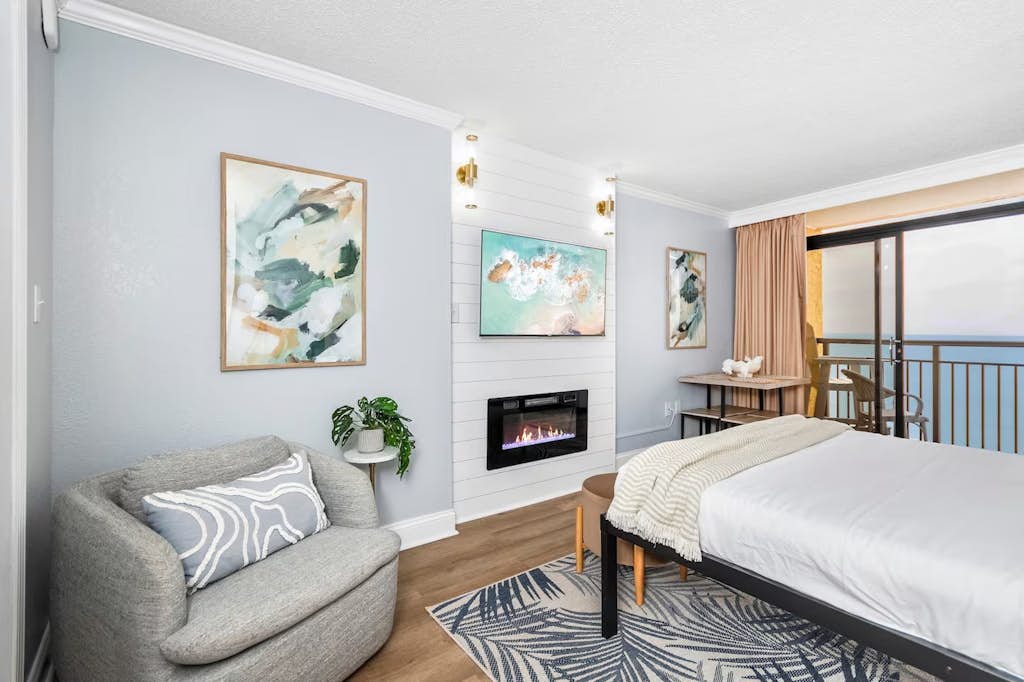 Oceanfront 2BR Escape w/ Pools and Lazy River- Caravelle 1445