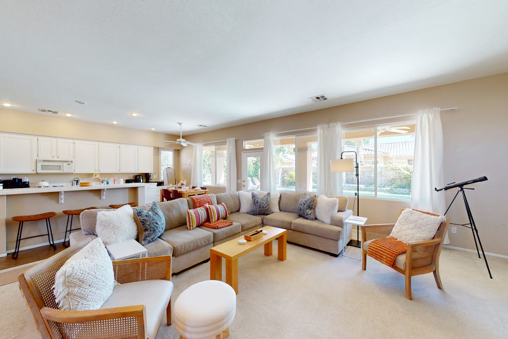 Palm Desert retreat with private pool, fireplace, & W/D & Pet Friendly