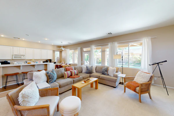 Palm Desert retreat with private pool, fireplace, & W/D & Pet Friendly