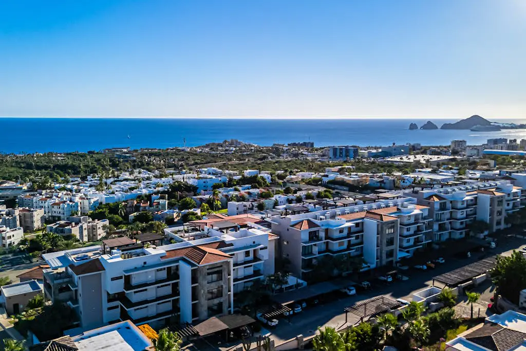 Modern apartment with. ocean view, pool, patio, tennis, & gym