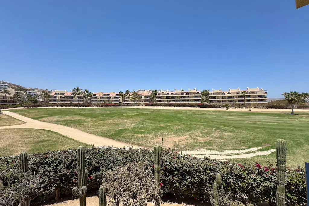 Charming golf-view condo with pool, hot tub, terrace & WiFi