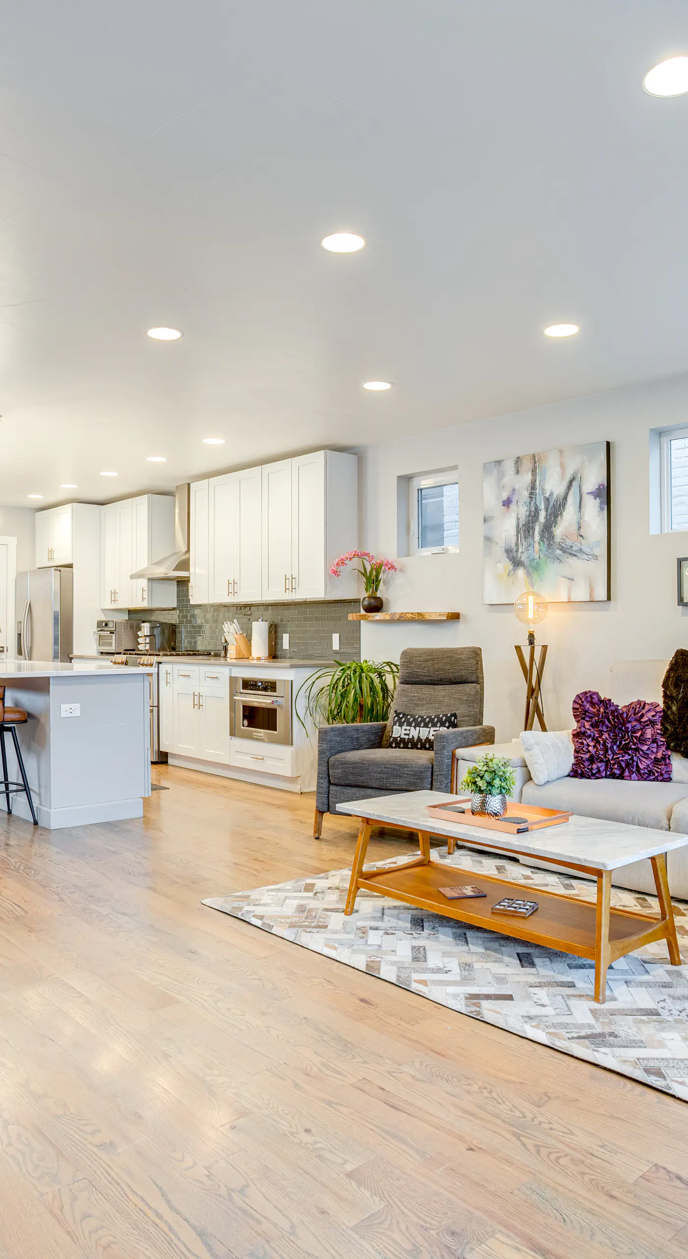 1 Mi to Dtwn Denver: Sleek Duplex w/ Rooftop Deck!