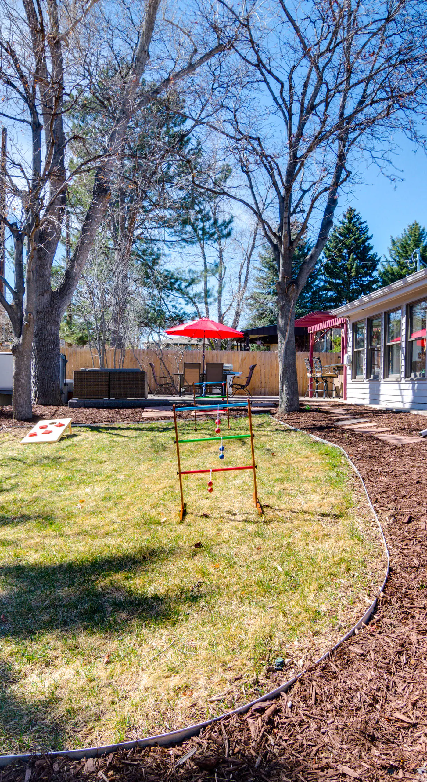 Hot Tub, Pool Table, BBQ Patio, Yard Games
