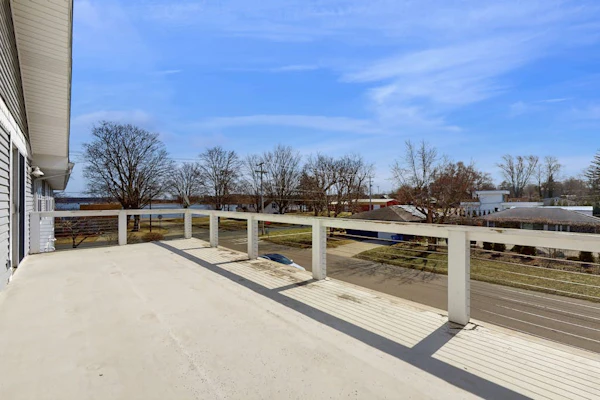 Spacious, two-story condo w/ fireplace Walking distance to the river