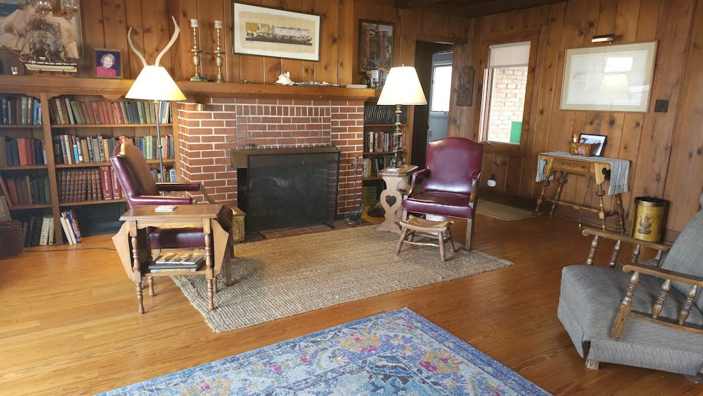 Lakefront Home w/Private Beach, High-Speed WiFi, Outdoor Dining Area, & Firepit