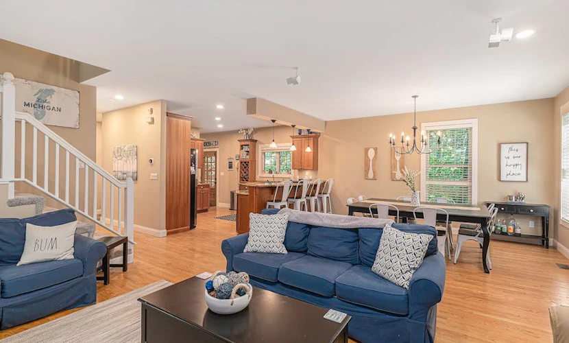 The Oasis at Forest Beach | Updated house in New Buffalo with shared amenities