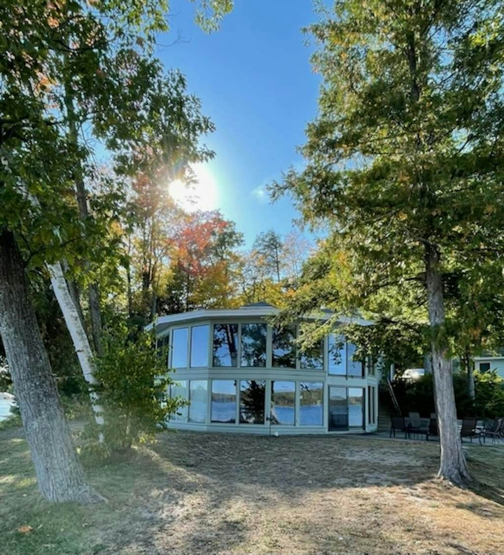 Lakefront home with private beach, lake views, dock, kayaks, firepit, grill, W/D