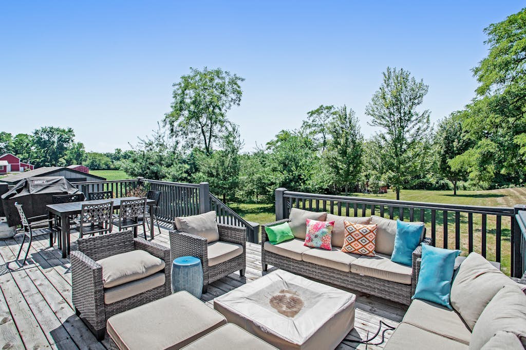 Family Home with Porch & Deck, Private Hot Tub, Firepit, & Fast WiFi - 1 Dog OK