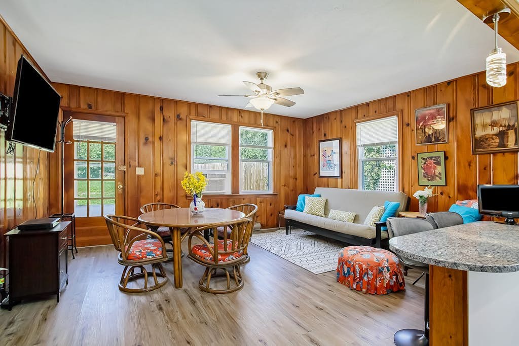 Enchanting dog-friendly home w/ grill, firepit, full kitchen, & washer/dryer