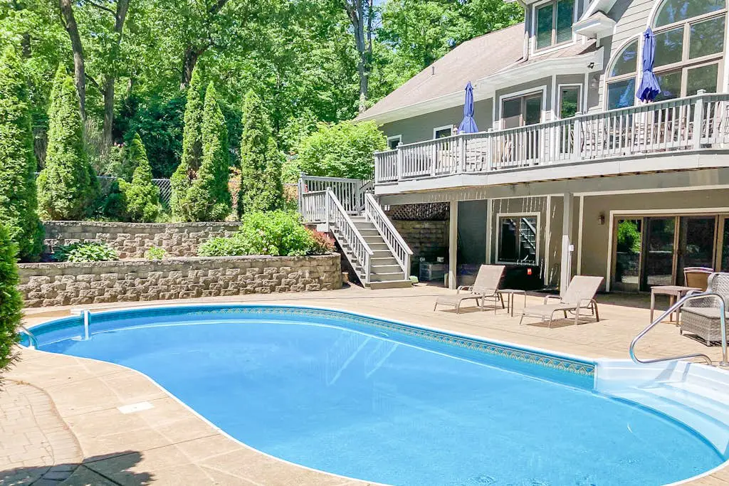 Creekside Retreat Pool House