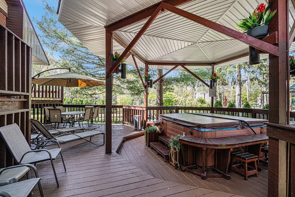 Large, Family-Friendly Home with WiFi, Two Kitchens, Private Hot Tub, & Gazebo