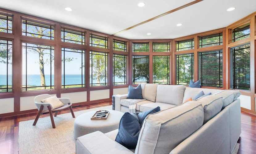 Stylish Lakefront Home with a Furnished Deck, Free WiFi, & Fireplace - Dogs OK