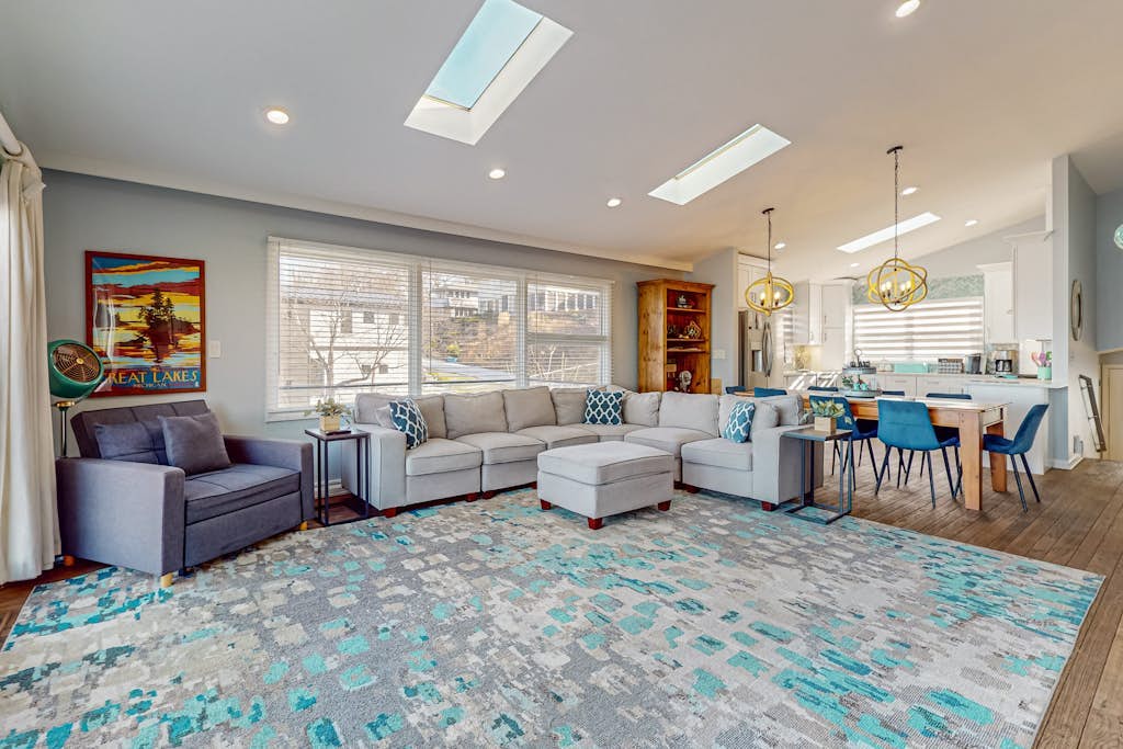 Lake Michigan Retreat w/ stunning views, hot tub, & large patio!
