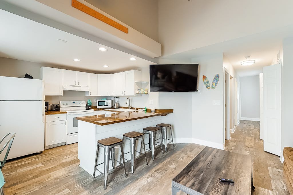 Three-Building, Waterfront Property w/ Bay Views, Decks, & Full Kitchens