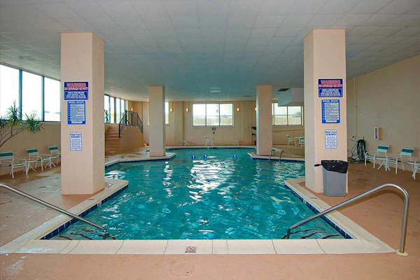 Updated Beachfront Condo w/Water View, Balcony, AC & Hot Tub
