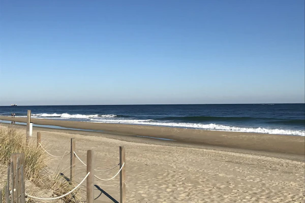 Newly-renovated condo - one block from the beach with private W/D & shared pool