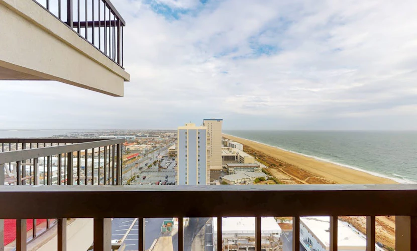 Dreamy oceanfront getaway with pools, beach access & balcony
