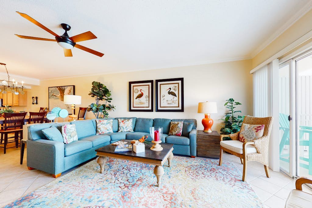 Waterfront condo with central AC, W/D, and pool - short stroll to the boardwalk