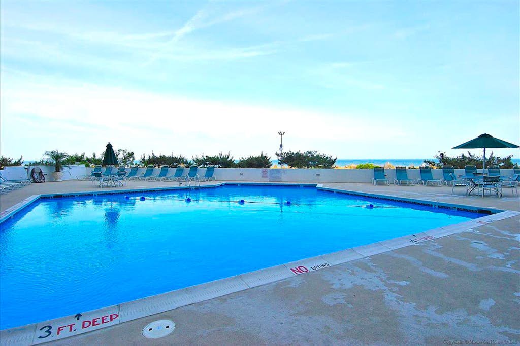 Beach-View Condo at the Pyramid - Shared Oceanfront Pool, WiFi & Central AC