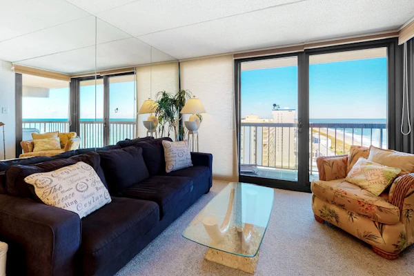 Amazing inviting beach condo with pools, game room, sauna & gym