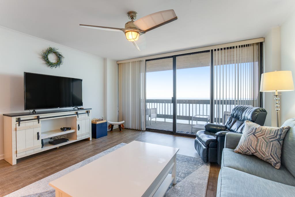 22nd Floor Oceanfront Century I Condo w/ Ocean Views, W/D, WiFi, & Shared Pool
