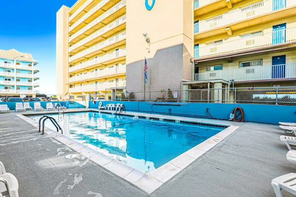 Oceanfront Calypso Condo w/ Ocean View Balcony, WiFi, Laundry & Shared Pool