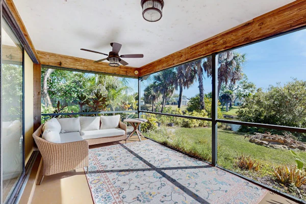 Gorgeous canal front home, above ground pool & close to beach