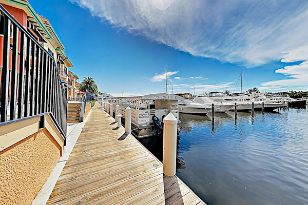 Stylish Water-View Condo w/ Balcony, Multiple Pools & Tennis Courts