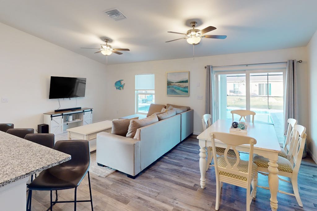 Brand New 4-bedroom Home w/ 2 Master Suites and Private Heated Pool