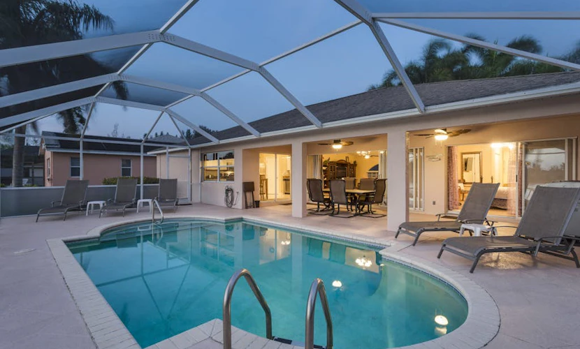 Florida Waterfront Home with WiFi Private Pool - Short Drive to Beach