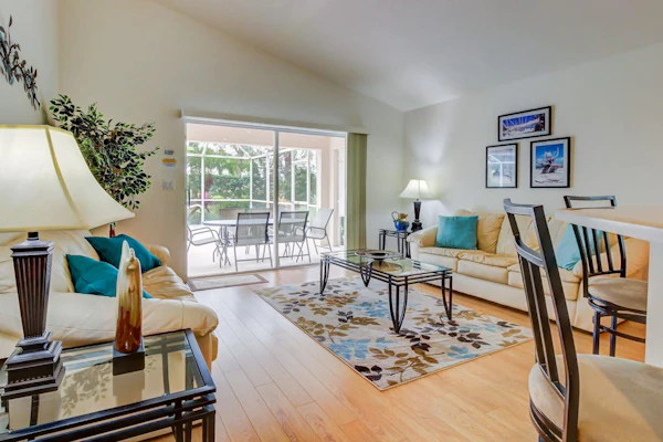 Lovely Getaway in Danforth Lakes with Private Pool and Tree-Lined Lanai