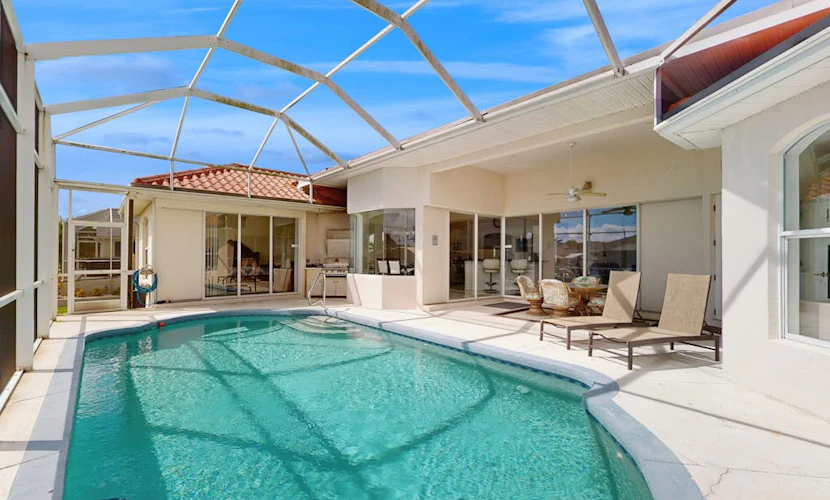 Waterfront Oasis W/ Private Pool, Dock, Fast WiFi & Ideal Location - Dogs OK