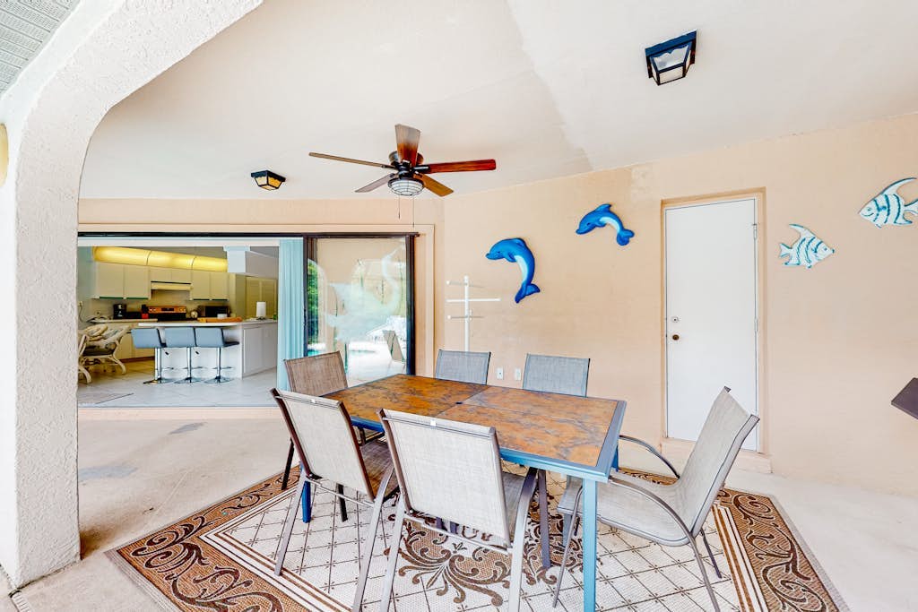 Dog-Friendly Pool Retreat with Lanai, Grill & Central Location
