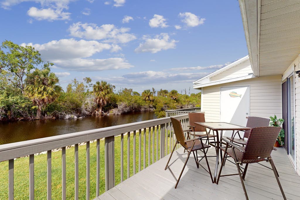 Riverfront Getaway w/ Pool, Game Room & Snowbird Appeal – 30-Day Stay Required