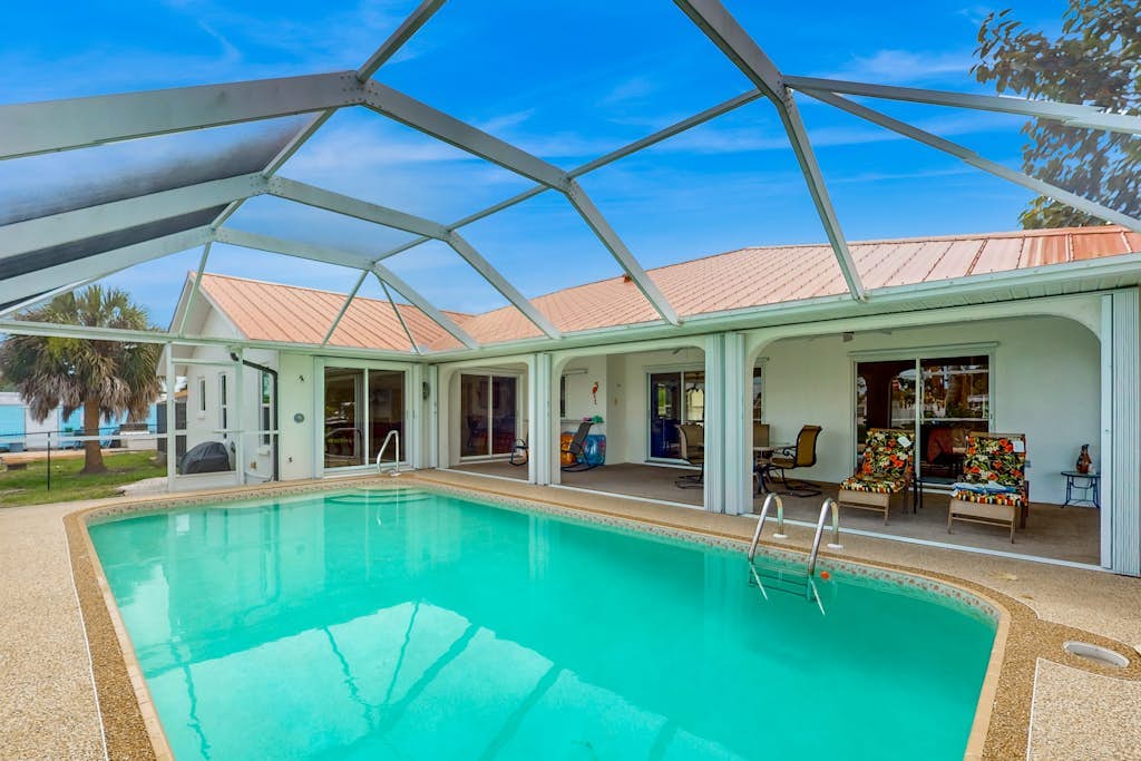 Dog-Friendly Waterfront Retreat with Private Pool, Dock, Pool Table