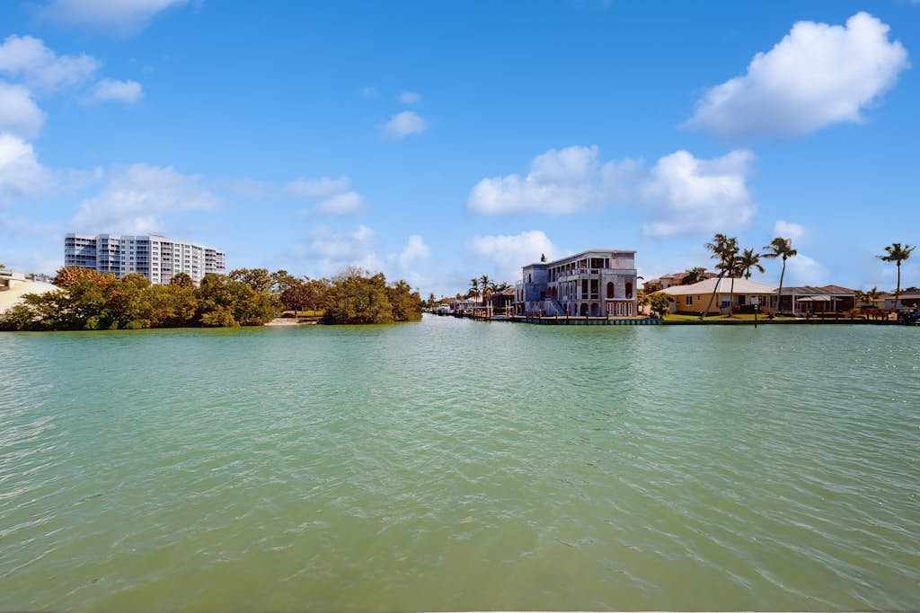Coastal condo with shared pool, tennis courts, and dock