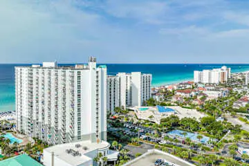 Gulf front condo with resort amenities, steps to the beach