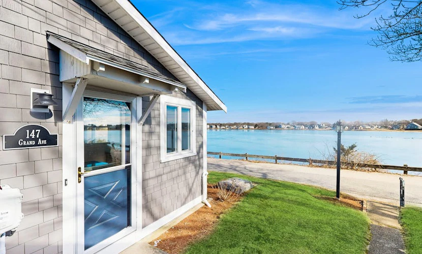 Waterfront home with lake views - walk to Falmouth Heights Beach