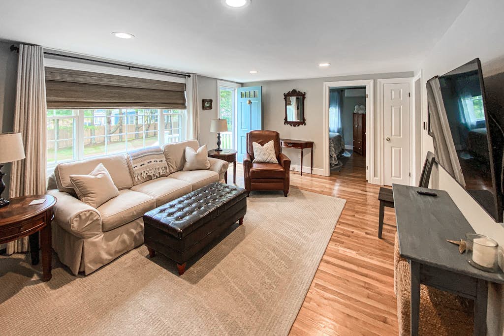 Peaceful perch near area's beaches with firepit, grill, streaming - dog-friendly