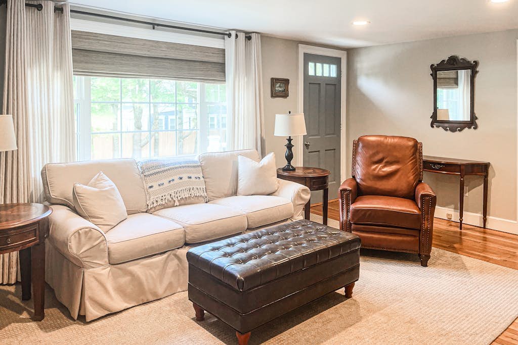 Peaceful perch near area's beaches with firepit, grill, streaming - dog-friendly