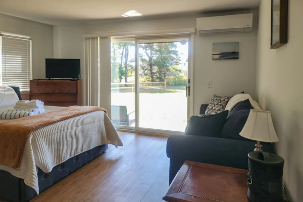 Cozy, Ground-Floor Getaway w/ Free WiFi, a Kitchen, Shared Pool, & Private Patio